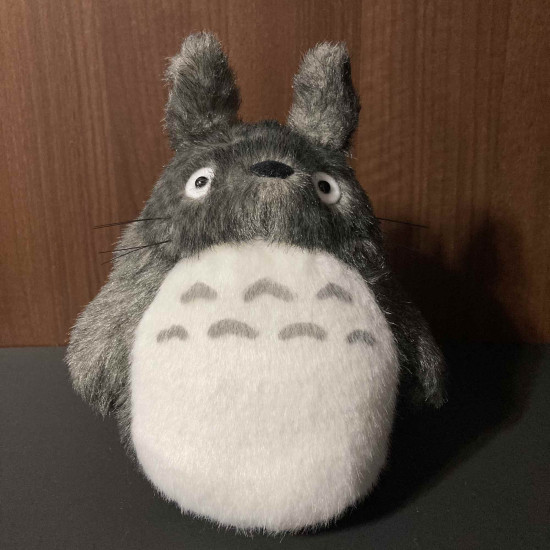 Totoro - Plush - Dark Grey 7 Inch High 