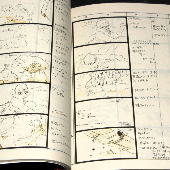 Nausicaa - Continuity 1 - Storyboard Book