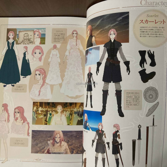 Scarlet Official Guide Book The Infinite Land
