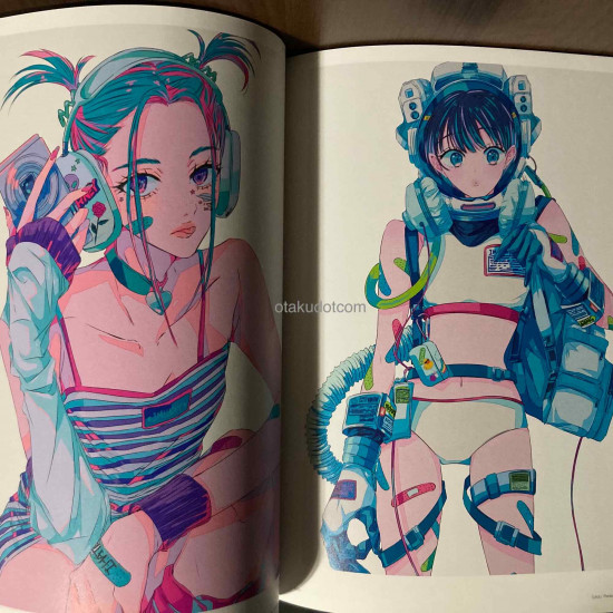 LUCKY najuco Artworks ILLUSTRATION MAKING and VISUAL BOOK　 