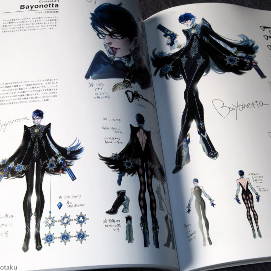 Bayonetta 2 Official Art Book - The Eyes of Bayonetta 2
