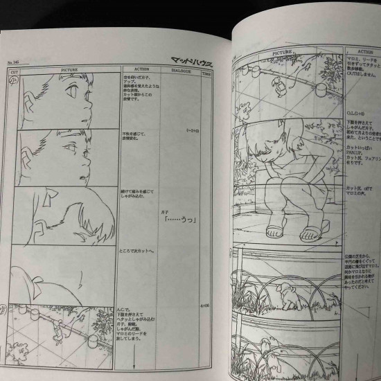 Satoshi Kon - Paranoia Agent / Ohayo Conte Storyboard Book