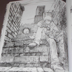 Yoshitoshi Abe 20th Anniversary Artworks - Sketches Drawings