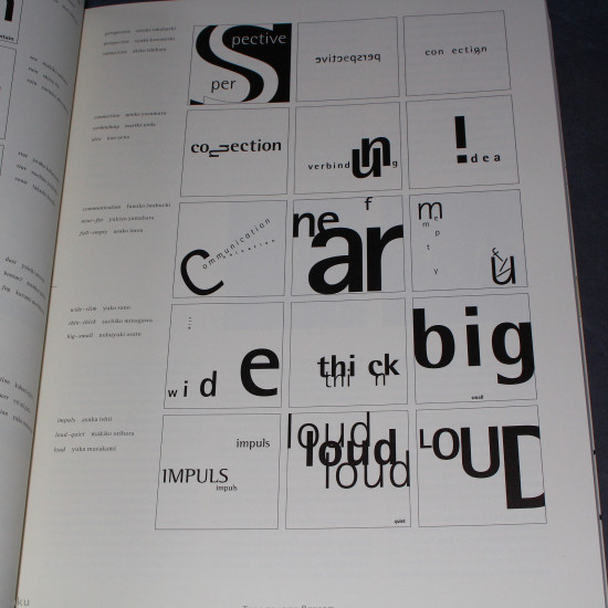 IDEA DOCUMENT Letter and Typography - Japanese Typefaces