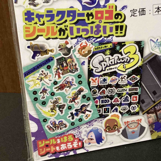 Splatoon 3 Sticker Book