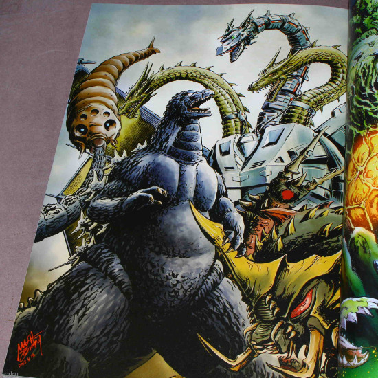 Shinji Nishikawa: Drawing Book of Godzilla