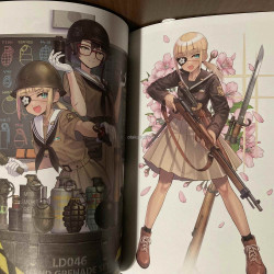 Girls and Guns Depot SAMARU illustrations