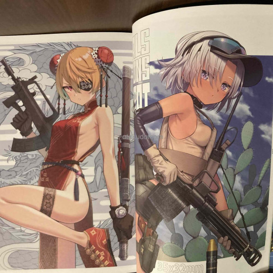 Girls and Guns Depot SAMARU illustrations