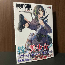 Gun and Girl Illustrated  Automatic Pistol