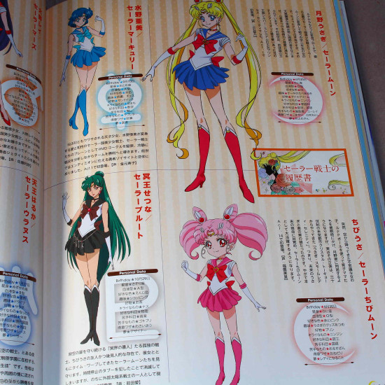 Sailor Moon th Anniversary Book