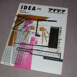 Idea International Graphic Art 256 - Typography Infinity Special