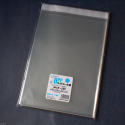 Clear OPP Plastic Sleeves - Sealable - For Books - 230 x 320 mm size