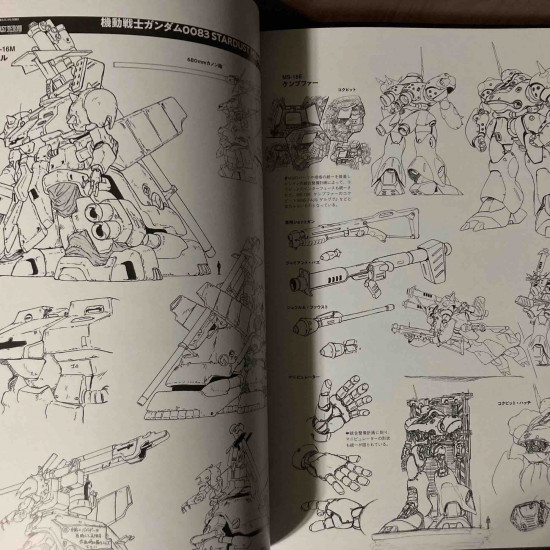 Gundam MS Encyclopedia Principality of Zeon MOBILE SUITS 2