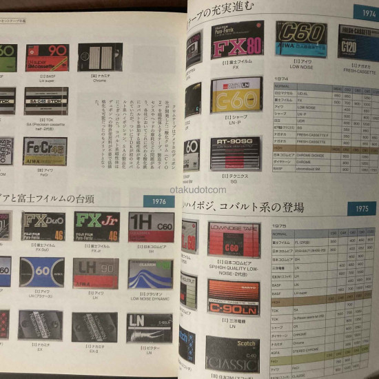 Cassette Tape Perfect Album Japan Reference book