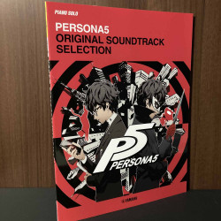 Persona 5 Original Soundtrack Selection Piano Solo Score Book 