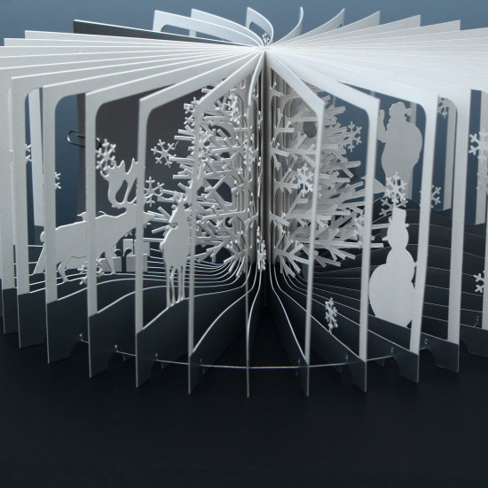 360° Degree BOOK - Snowy World