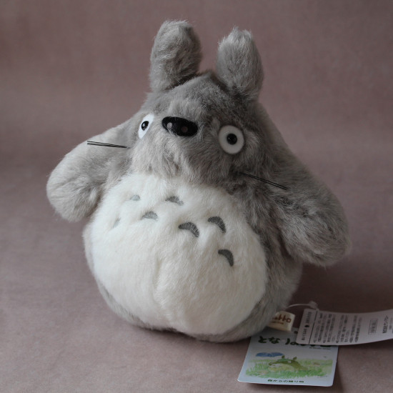 Totoro - Plush - Light Grey 7 Inch High 