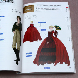 Manga Characters Illustration - Western Historical Dress