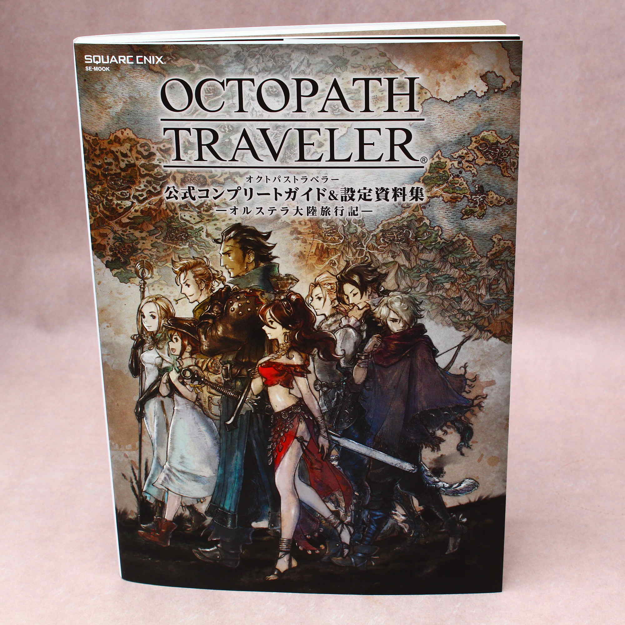 Octopath Traveler Official Complete Guide And Setting Book