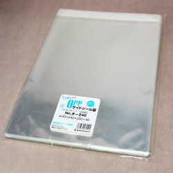 Clear OPP Plastic Sleeves - Sealable - For Books - 240 x 330 