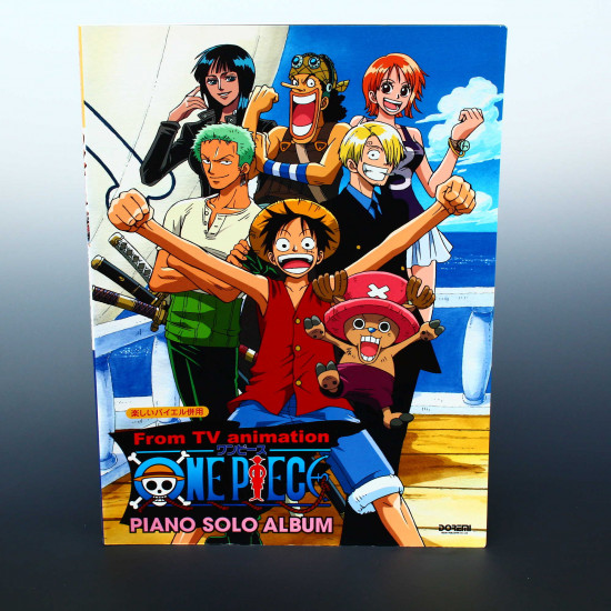 One Piece Japan Anime Piano Solo Music Score