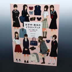 Schoolgirls Uniforms and Accessories - Illustration Art Book