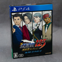 Ace Attorney 123 Naruhodo Selection collectors package PS4 Japan