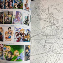 Sword Art Online Coloring Book