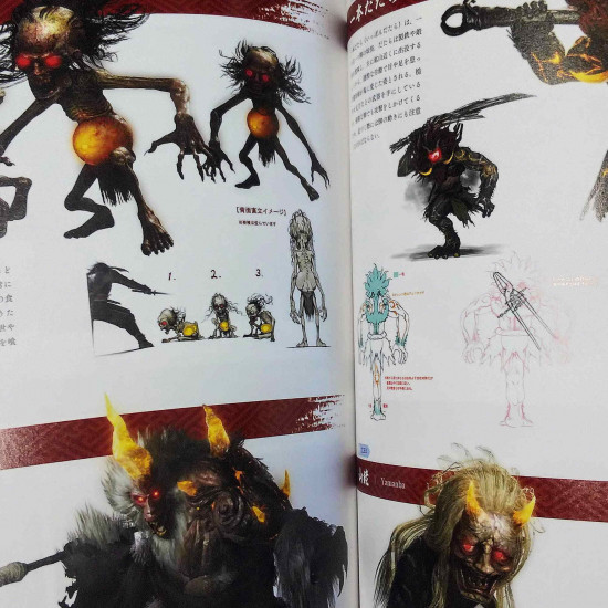 Nioh /& Nioh 2 Oficial Artworks Art book Illustrations Works Collection Japanese