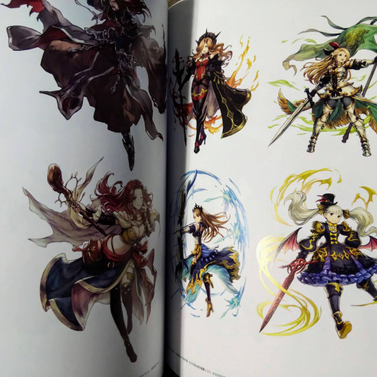 BRAVELY DEFAULT II 2 Design Works THE ART OF BRAVELY 2021 