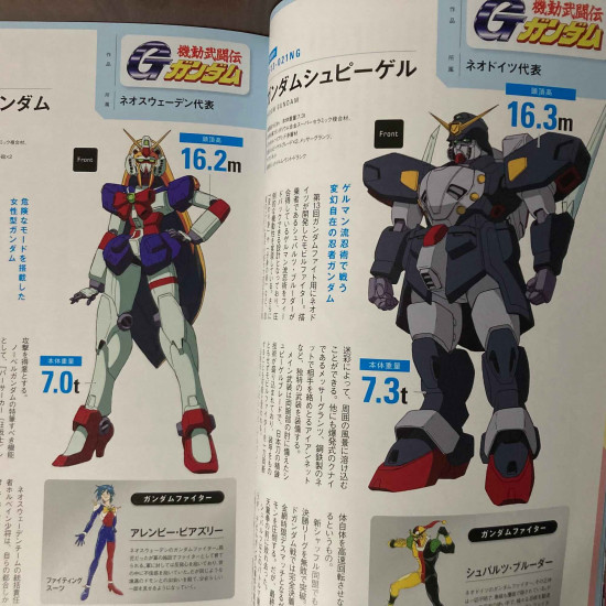 GUNDAM TYPE MOBILE SUITS 20 Gundam in GWX  