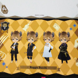 Twisted Wonderland postcard book - Deformation  -