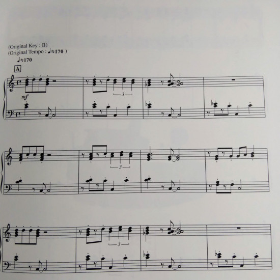 Animal Crossing New Horizons  - Piano  Score Book