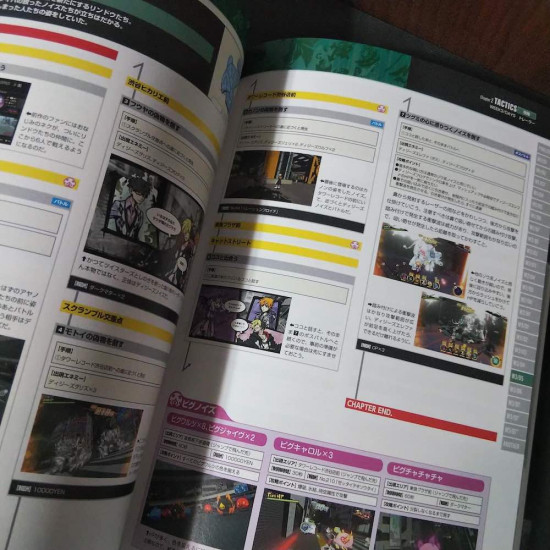 Neo The World Ends With You Official Game guide book