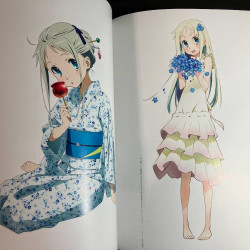 Anohana 10th Anniversary Illustration Book