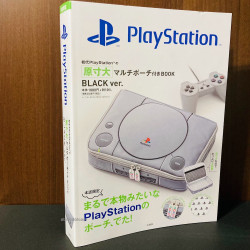 Playstation Book with Multi Pouch Case Black