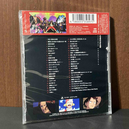 ONE PIECE Film Red Original Soundtrack