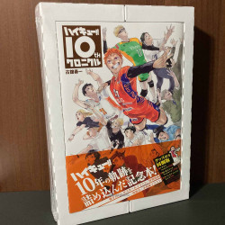 Haikyu 10th Chronicle with acrylic figures etc