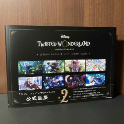 Twisted Wonderland Official Visual Book 2 Card Art + Line Drawing