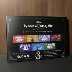 Twisted Wonderland Official Visual Book 3 Card Art + Line Drawing