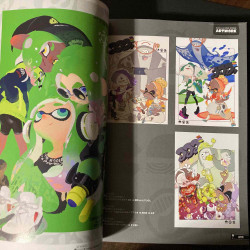 Splatoon 3 - Ikasu Artbook