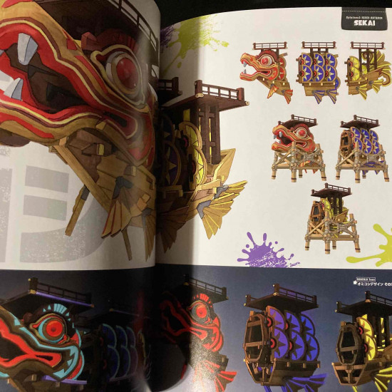 Splatoon 3 - Ikasu Artbook