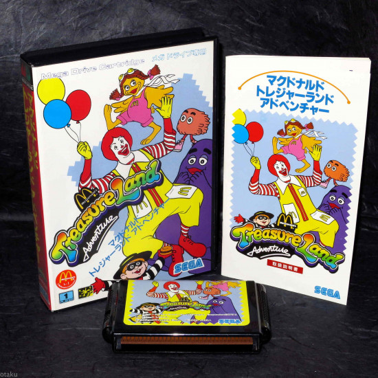 Mcdonald's Treasure Land Adventure - Mega Drive Japan
