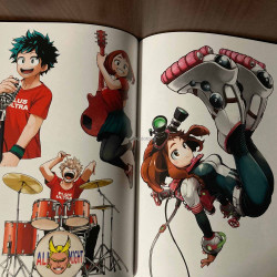 My Hero Academia Official Illustration Ultra Artworks