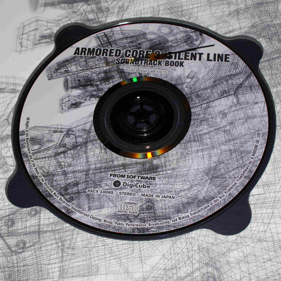 Armored Core 3 Silent Line - Soundtrack Book