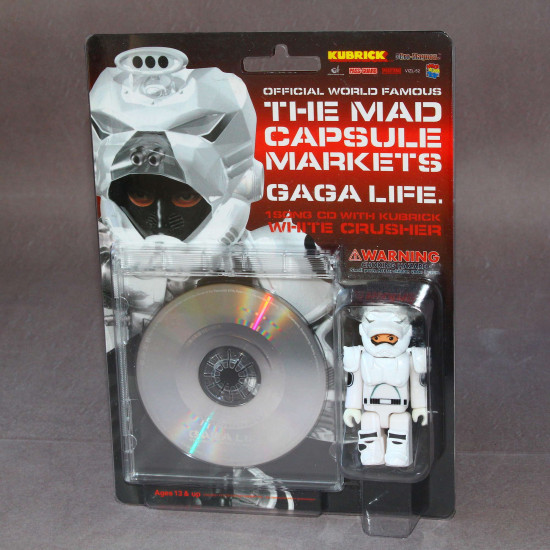 Mad Capsule Markets - Gaga Life CD and Limited Edition Kubrick