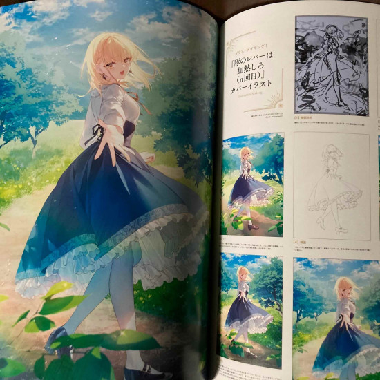 Asagi Tohsaka Illustration Works Lumiere
