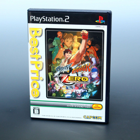 Street Fighter Zero Fighters Generation - PS2 Japan