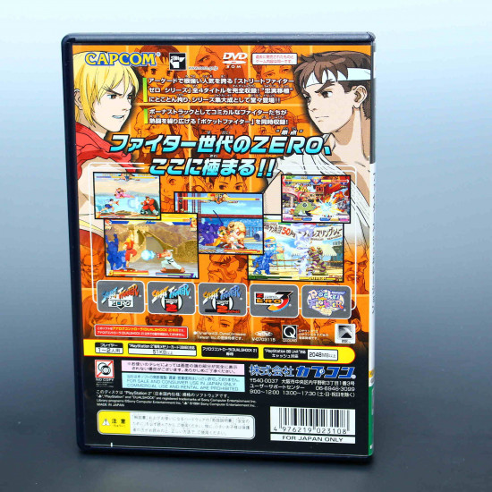 Street Figther Zero Fighters Generation - Ps2 Jogo PlayStation 2