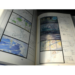 Ponyo On A Cliff Storyboard / Conte Book 